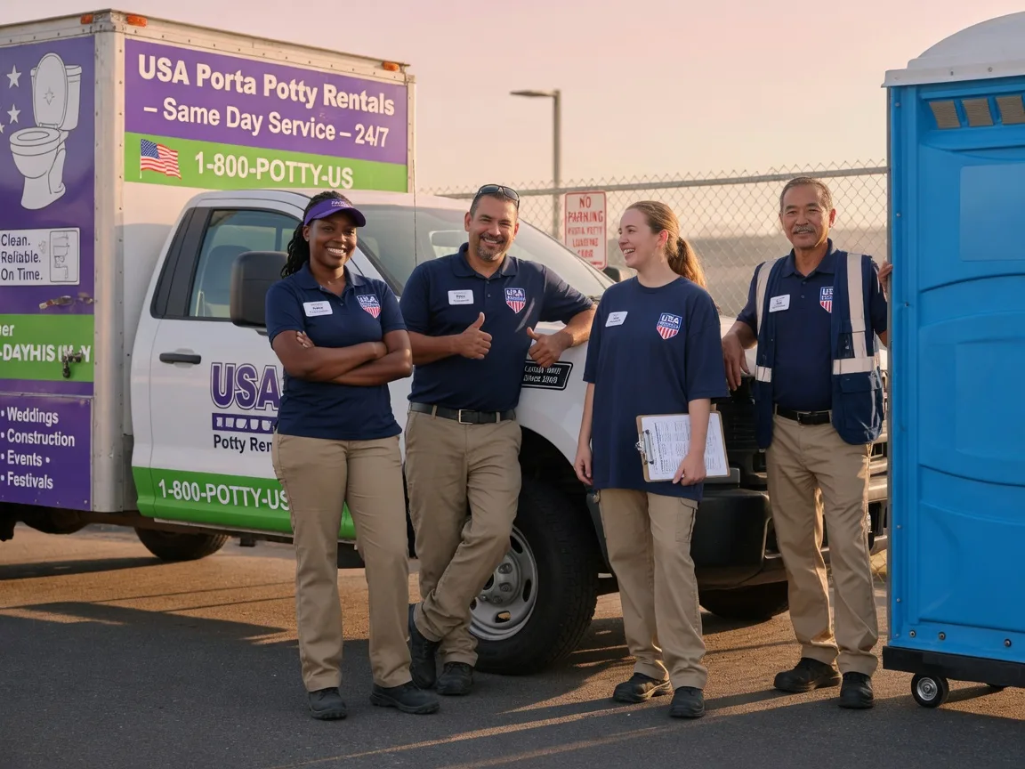 Porta Potty Rental company in Winfred, SD